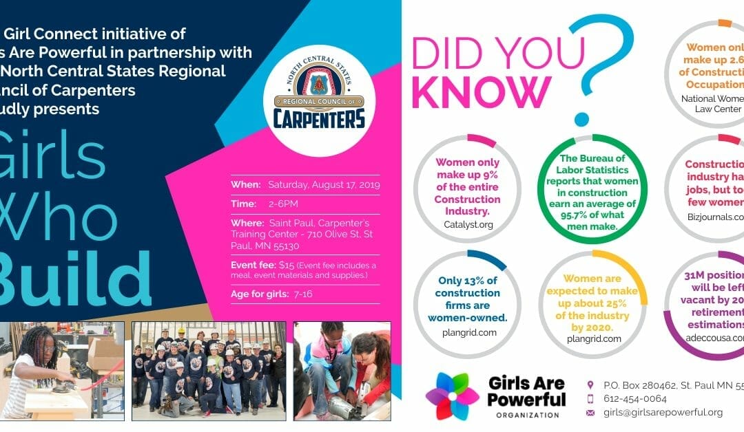 Girls Who Build – Girl Connect Event